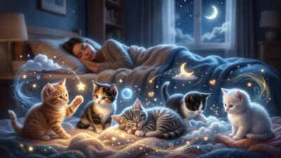 dream meaning kittens