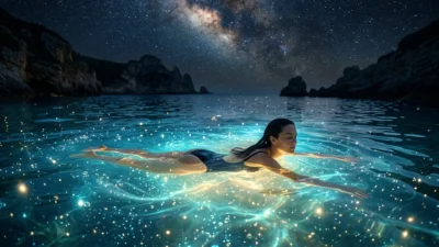 swimming in dream meaning