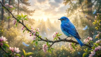 blue bird dream meaning