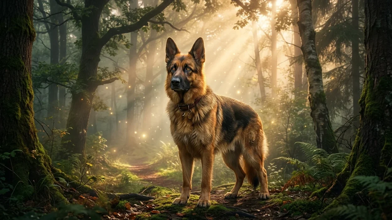 german shepherd dream meaning