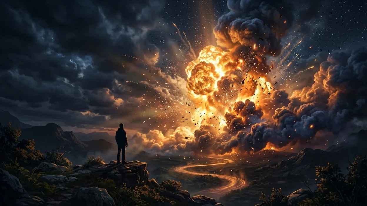 explosion dream meaning