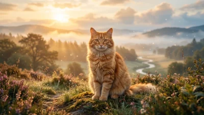 orange cat dream meaning